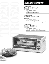 Black & Decker Toast-R-Oven TRO220 Series Manual do usuário