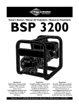 Briggs & Stratton BSP 3200 Manual do proprietário