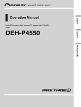 Pioneer 4550B Manual do usuário
