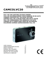 Velleman CAMCOLVC20 Manual do usuário