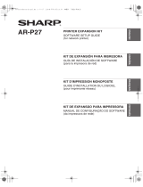 Sharp AR-P27 Guia de instalação
