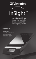 Verbatim InSight 320GB Guia de usuario