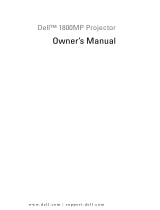 Dell 1800MP Manual do usuário