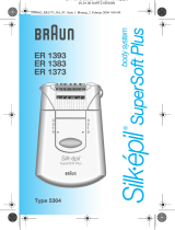 Braun ER1393, ER1383, ER1373, Silk-épil SuperSoft Plus Manual do usuário