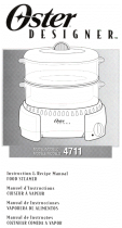 Oster DESIGNER 4711 Manual do usuário