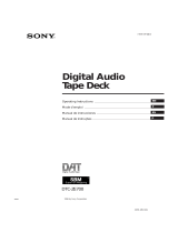 Sony DTC-ZE700 Instruções de operação