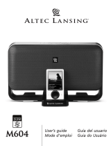 Altec Lansing M604 Manual do usuário