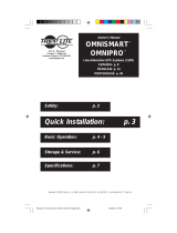 Tripp Lite OmniSmart UPS System Manual do proprietário