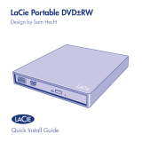 LaCie LaCie Portable DVD±RW (Mac) Support Manual do usuário