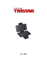 Tristar GR-2838 Manual do proprietário