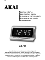 Akai AR-180K Manual do proprietário