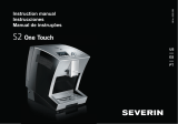 SEVERIN S2 One Touch Manual do usuário