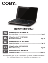 COBY electronic NBPC892 Manual do usuário