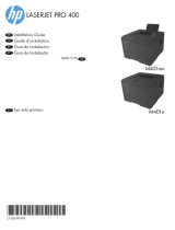 HP LaserJet Pro 400 Printer M401 series Guia de instalação