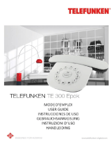 Telefunken TE 301 EPOK Manual do proprietário