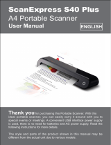 Mustek ScanExpress S40 Plus Manual do usuário