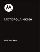 Motorola HK100 Guia rápido