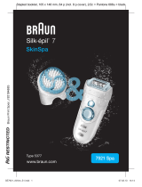 Braun WET & DRY SILK EPIL 7 SKINSPA 7921 Manual do usuário