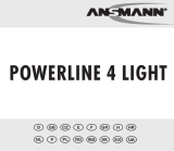 ANSMANN Powerline 4 Light Manual do proprietário