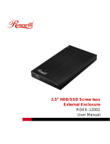 Rosewill RDEE-12002 Manual do usuário