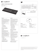 Logitech Corded Keyboard K280e Manual do usuário