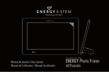 ENERGY SISTEM Photo Frame M10 Manual do usuário