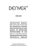 Denver CR-416 Especificação