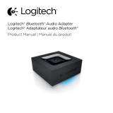 Logitech Récepteur Audio sans Fil Manual do usuário