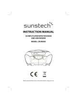 Sunstech CRUM385 Manual do usuário