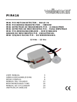 Velleman PIR416 Manual do usuário