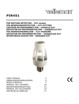 Velleman PIR451 Manual do usuário