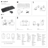 Logitech Wireless Combo MK320 Manual do usuário
