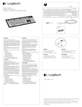 Logitech Washable Keyboard K310 Manual do usuário