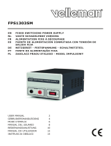 Velleman FPS1303SM Manual do usuário