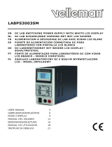 Velleman LABPS3003SM Manual do usuário