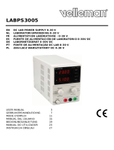 Velleman LABPS3005 Manual do usuário