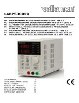 Velleman LABPS3005D Manual do usuário