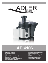 Adler AD 4106 Manual do proprietário