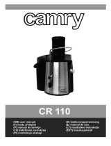 Camry CR 110 Instruções de operação