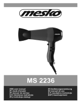 Mesko MS 2236 Instruções de operação