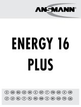 ANSMANN Energy 16 plus Manual do proprietário