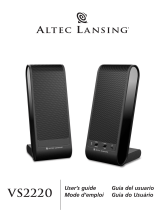 Altec Lansing VS2220 Manual do usuário