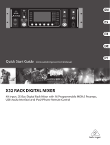 Behringer X32 RACK Manual do usuário