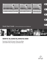 Behringer Xenyx XL3200 Manual do proprietário
