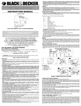 Black & Decker 606989-00 Manual do usuário