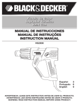 Black & Decker HG2000K-B3 Manual do usuário