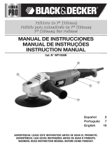 Black & Decker Linea Pro WP1500K Manual do usuário