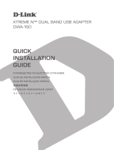 D-Link XTREME N DUAL BAND USB ADAPTER DWA-160 Manual do usuário