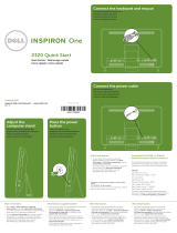 Dell Inspiron One 2320 (Mid 2011) Guia rápido