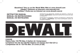 DeWalt D2002M Manual do usuário